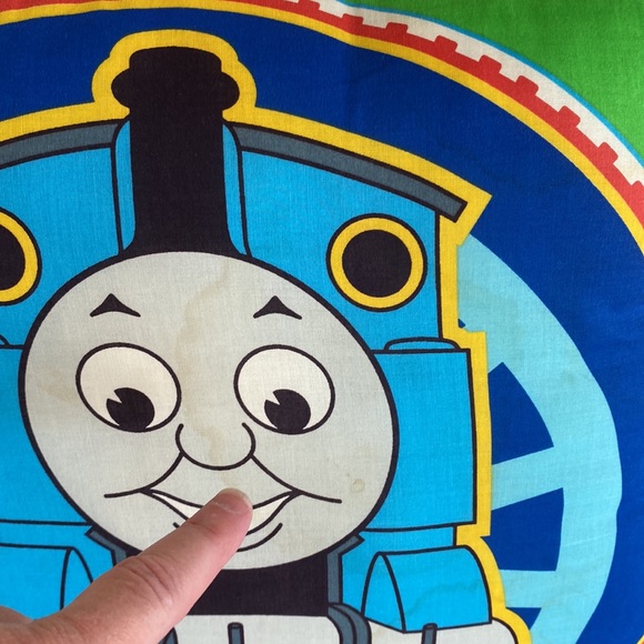 Mattel Thomas The Train Reversible to 2 Different Images Custom Made 16” Pillow - Picture 8 of 9